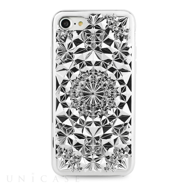 【iPhone8/7 ケース】Kaleidoscope (Silver)