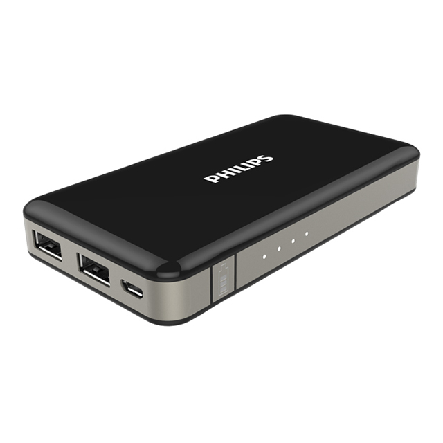 モバイルバッテリー 8,000mAh 2ポート出力：1A・2.1A (ブラック)goods_nameサブ画像