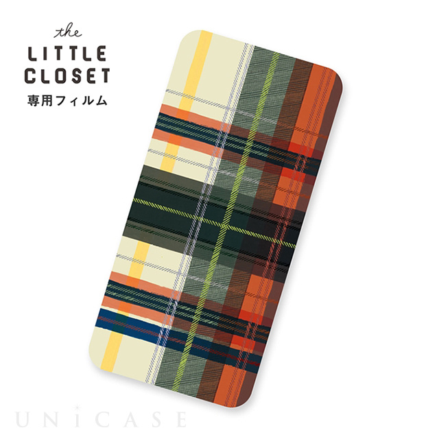 LITTLE CLOSET iPhone8/7 着せ替えフィルム (tartan)