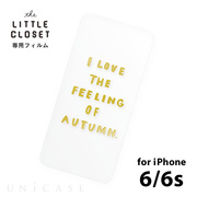 LITTLE CLOSET iPhone6s/6 着せ替えフィル...