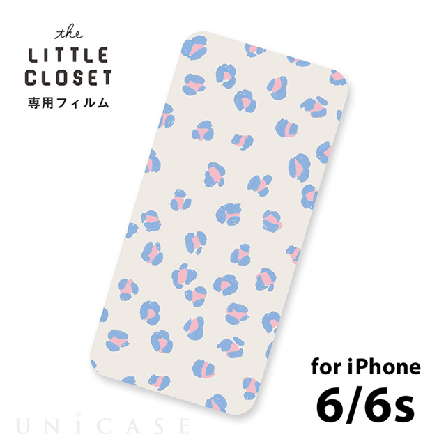 LITTLE CLOSET iPhone6s/6 着せ替えフィルム (leopard print)