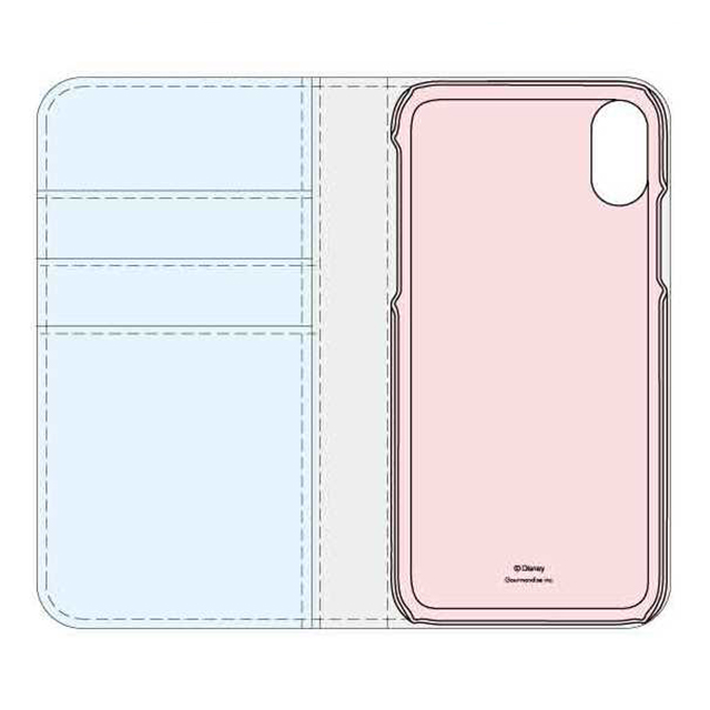 【iPhoneXS/X ケース】ディズニーキャラクター フリップカバー (アリス)サブ画像