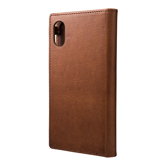 【iPhoneXS/X ケース】”TOIANO” Full Leather Case (Dark Brown)goods_nameサブ画像