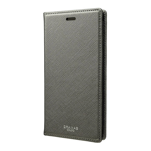 【iPhoneXS/X ケース】“EURO Passione” Book PU Leather Case (Gunmetal Gray)goods_nameサブ画像