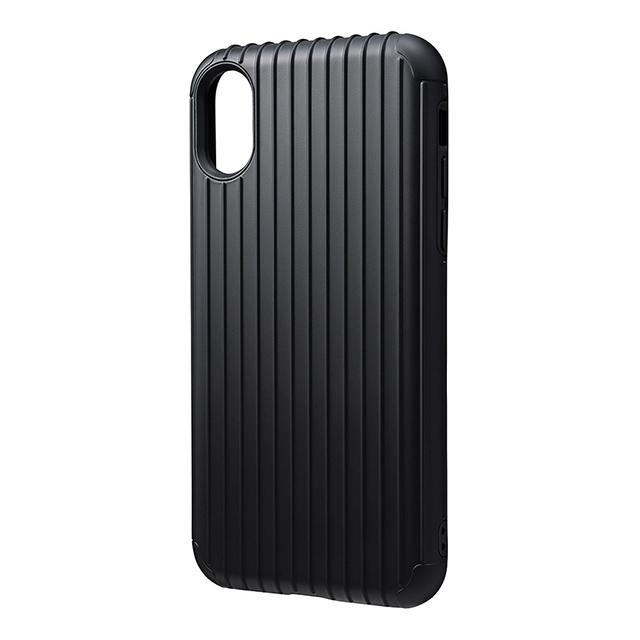 【iPhoneXS/X ケース】”Rib” Hybrid Case (Black)goods_nameサブ画像