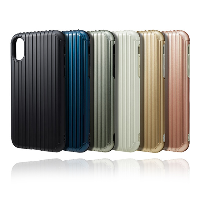 【iPhoneXS/X ケース】”Rib” Hybrid Case (Black)サブ画像