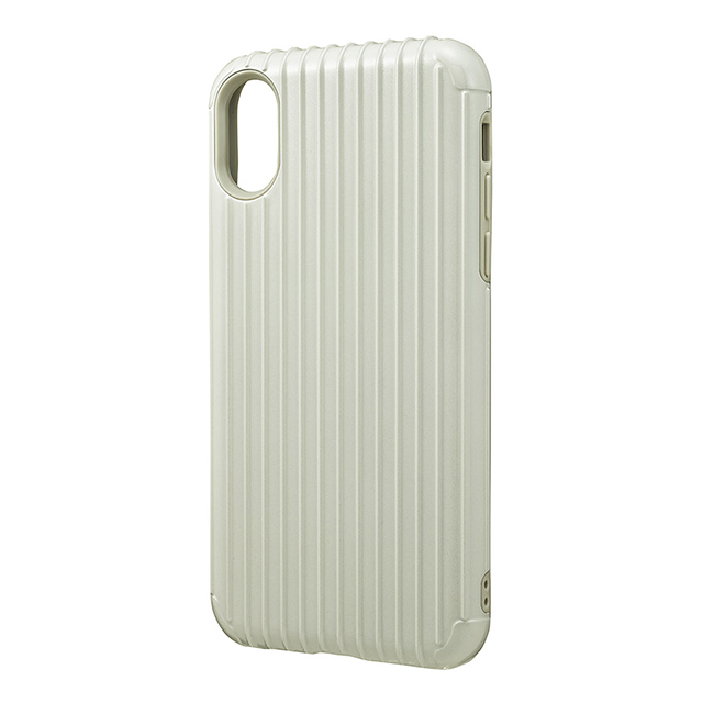 【iPhoneXS/X ケース】”Rib” Hybrid Case (White)goods_nameサブ画像