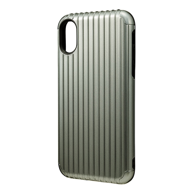 【iPhoneXS/X ケース】”Rib” Hybrid Case (Gray)goods_nameサブ画像