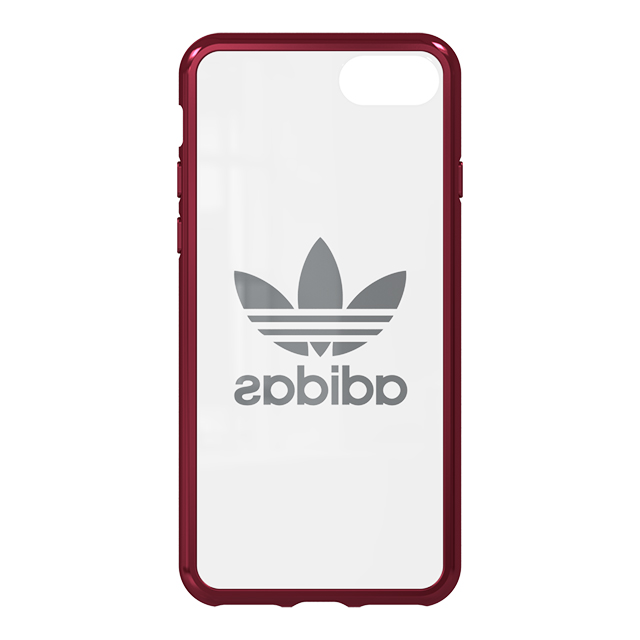 Iphonese 第3 2世代 8 7 ケース Clear Case Burgundy Logo Adidas Originals Iphoneケースは Unicase