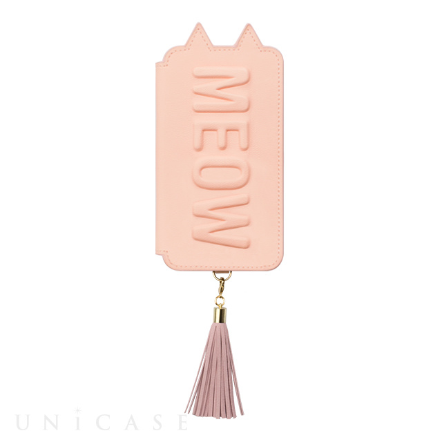 【iPhoneXS/X ケース】Tassel Tail Cat for iPhoneXS/X(PINK)