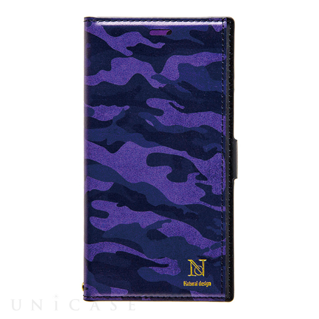 【iPhoneXS/X ケース】Colorful! CAMO (PURPLE)