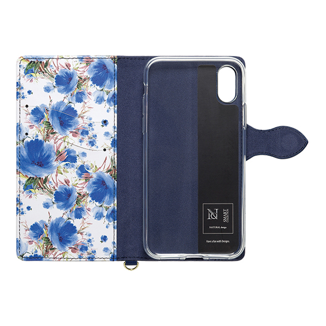 【iPhoneXS/X ケース】Fleur (Navy)サブ画像