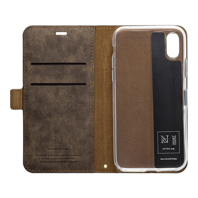 【iPhoneXS/X ケース】Style Natural (Dark Brown)goods_nameサブ画像