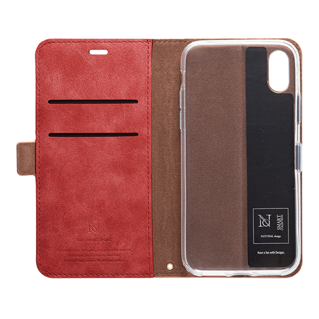 【iPhoneXS/X ケース】Style Natural (Red)goods_nameサブ画像