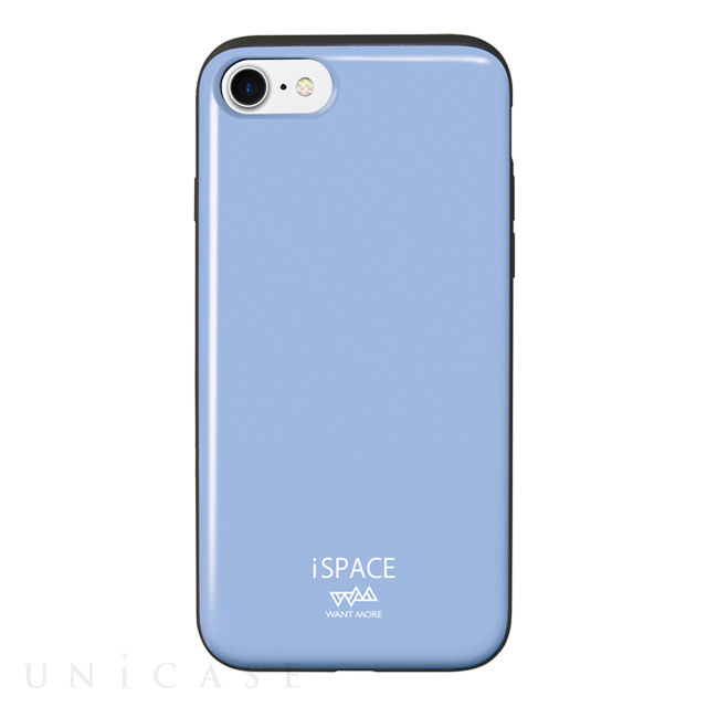 【iPhone8/7 ケース】iSPACE デザインケース (Color ブルー)