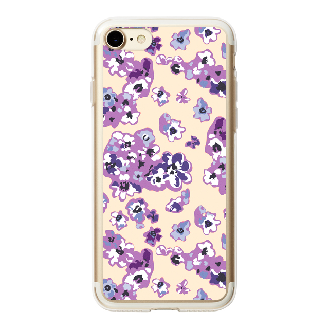 【iPhoneSE(第3/2世代)/8/7 ケース】HYBRID CASE for iPhoneSE(第2世代)/8/7 (Violet Blossom)サブ画像