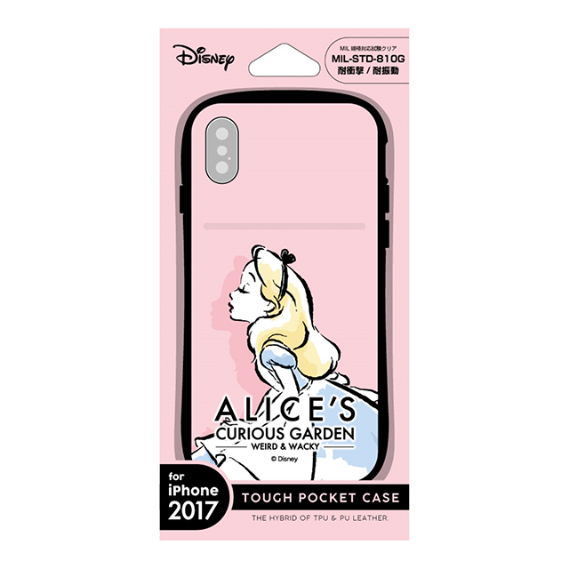 【iPhoneXS/X ケース】タフポケットケース (アリス)goods_nameサブ画像