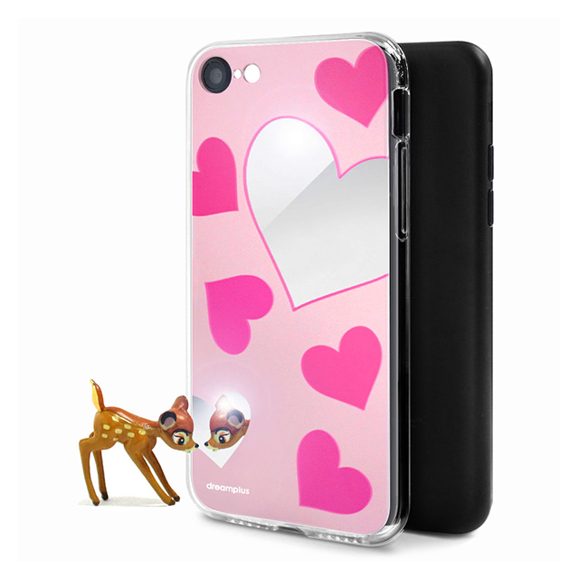 【iPhoneSE(第3/2世代)/8/7 ケース】Heart MIRROR CASE (ピンク)goods_nameサブ画像