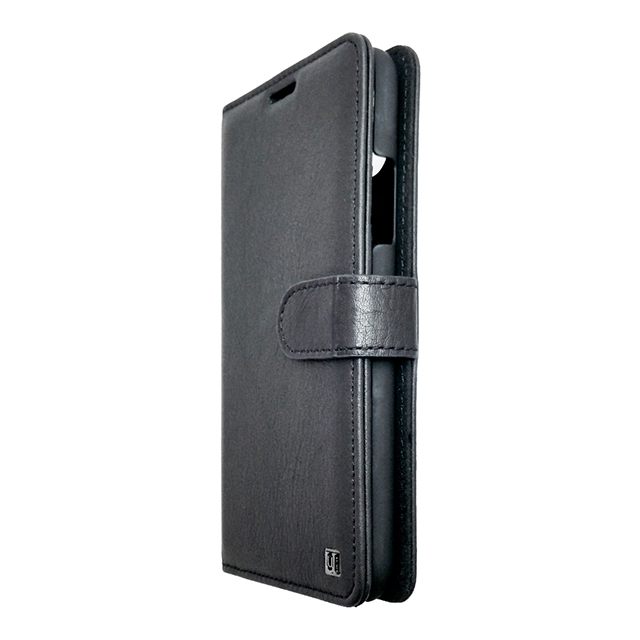 【iPhoneXS/X ケース】Genuine Leather Classic stand Folio Hard Shell (Black)サブ画像