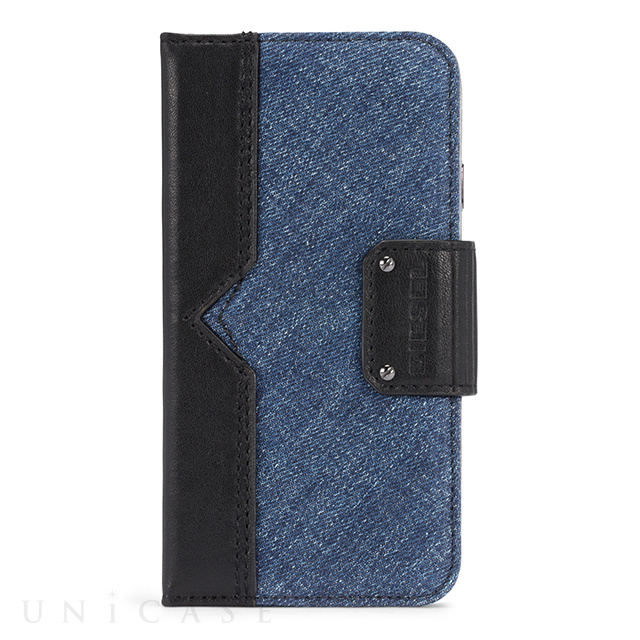 【iPhone8/7 ケース】FOLIO CASE (Leather/Denim)