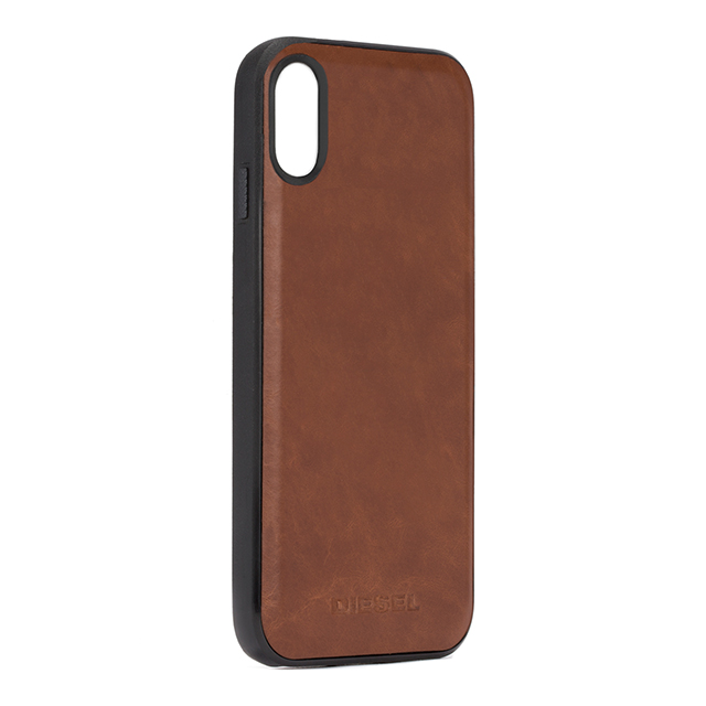 【iPhoneXS/X ケース】CO-MOLDED INLAY (Brown Leather)サブ画像