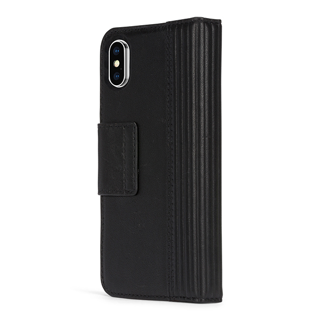 【iPhoneXS/X ケース】FOLIO CASE (Black Leather)サブ画像