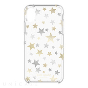 【iPhoneXS/X ケース】Protective Hardshell Case (Stars Clear/Gold/Silver)