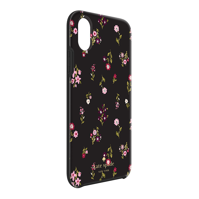 【iPhoneXS/X ケース】Protective Hardshell Case (Spriggy Floral Multi/Black/Gems)サブ画像