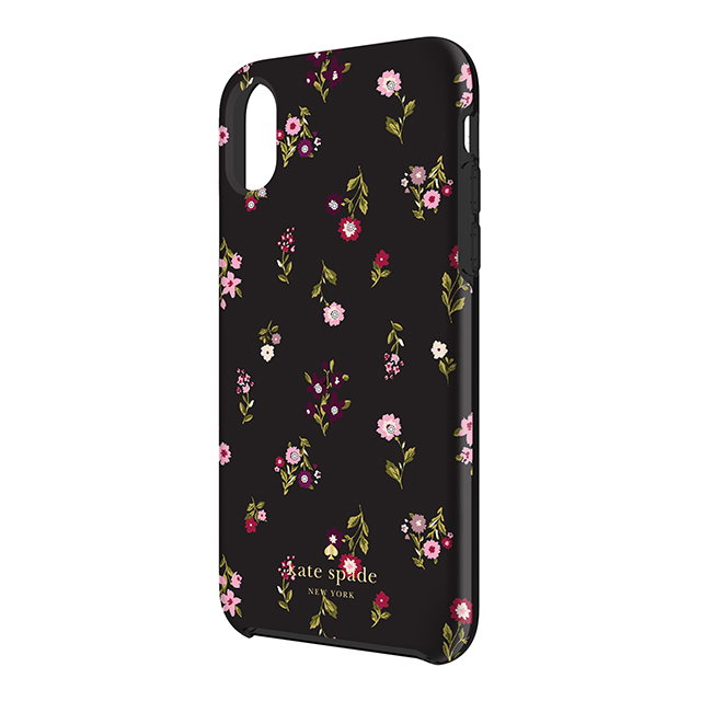 【iPhoneXS/X ケース】Protective Hardshell Case (Spriggy Floral Multi/Black/Gems)サブ画像
