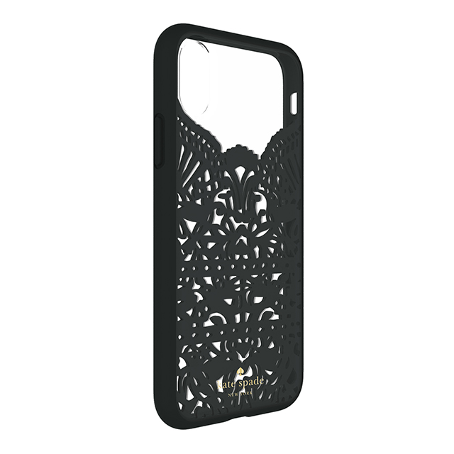【iPhoneXS/X ケース】Lace Cage Case (Lace Hummingbird Black/Clear)サブ画像