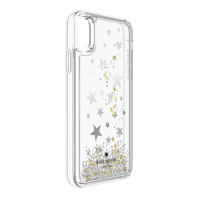 【iPhoneXS/X ケース】Liquid Glitter Case (Stars Silver Foil/Gold Foil/Star Confetti Gittler)goods_nameサブ画像