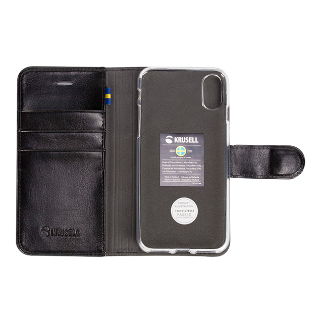 【iPhoneXS/X ケース】Ekero Folio Wallet 2in1 (Black)goods_nameサブ画像