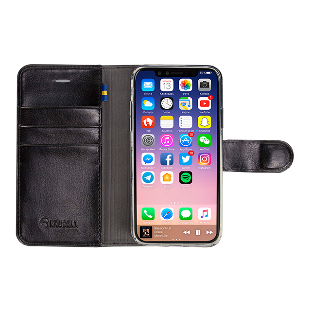 【iPhoneXS/X ケース】Ekero Folio Wallet 2in1 (Black)goods_nameサブ画像