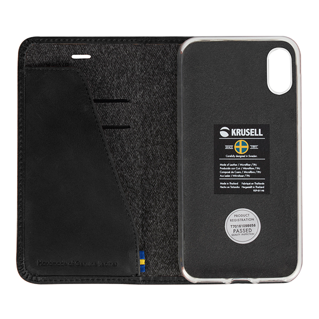 【iPhoneXS/X ケース】SUNNE 4 Card Folio Case (Black)サブ画像