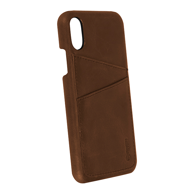 【iPhoneXS/X ケース】SUNNE 2 Card Cover (Vintage Cognac)サブ画像