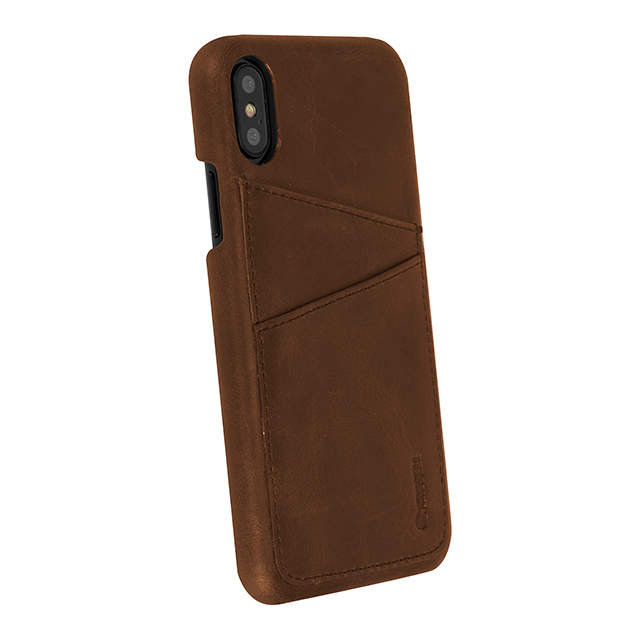 【iPhoneXS/X ケース】SUNNE 2 Card Cover (Vintage Cognac)サブ画像