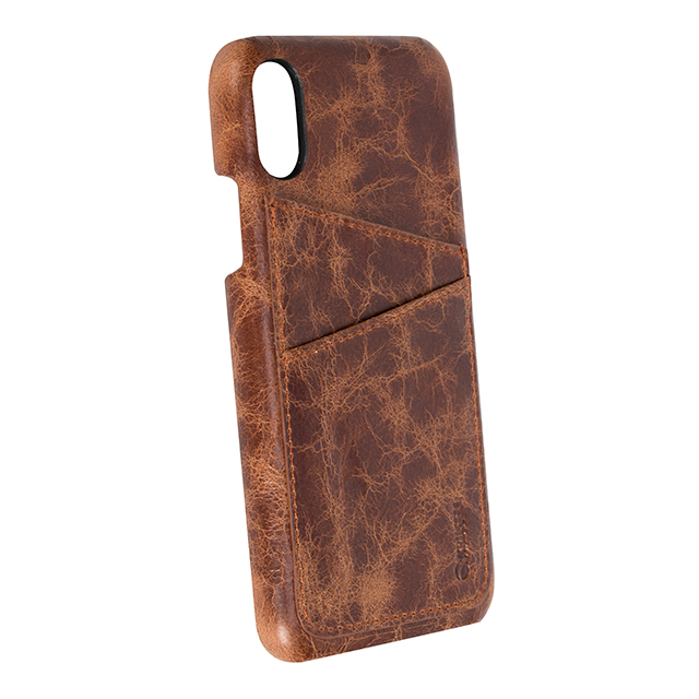 【iPhoneXS/X ケース】TUMBA 2 Card Cover (Brown Marble)goods_nameサブ画像