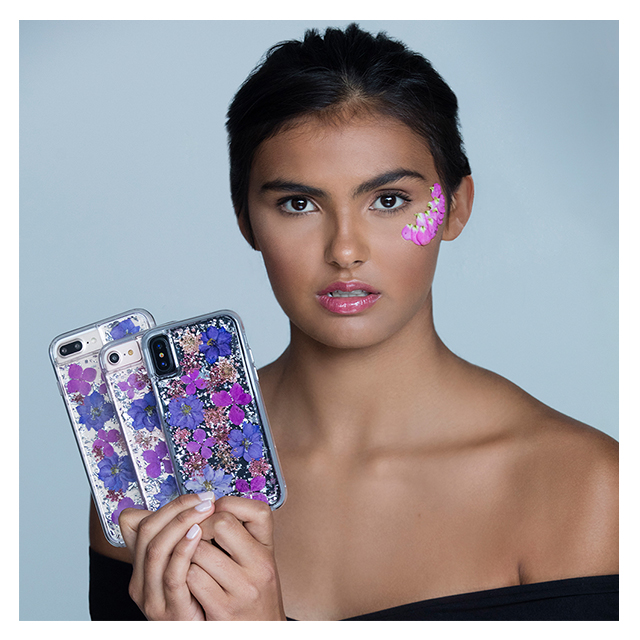 【iPhoneSE(第3/2世代)/8/7/6s/6 ケース】Karat Petals Case (Purple)goods_nameサブ画像