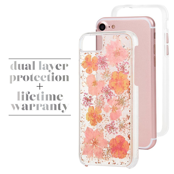 【iPhoneSE(第3/2世代)/8/7/6s/6 ケース】Karat Petals Case(Pink)サブ画像