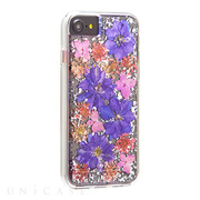 【iPhoneSE(第3/2世代)/8/7/6s/6 ケース】Karat Petals Case (Purple)
