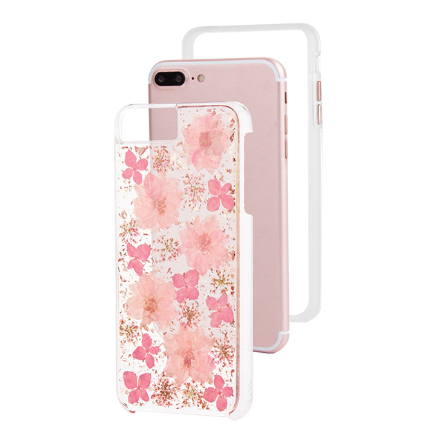 【iPhone8 Plus/7 Plus ケース】Karat Petals Case (Pink)サブ画像