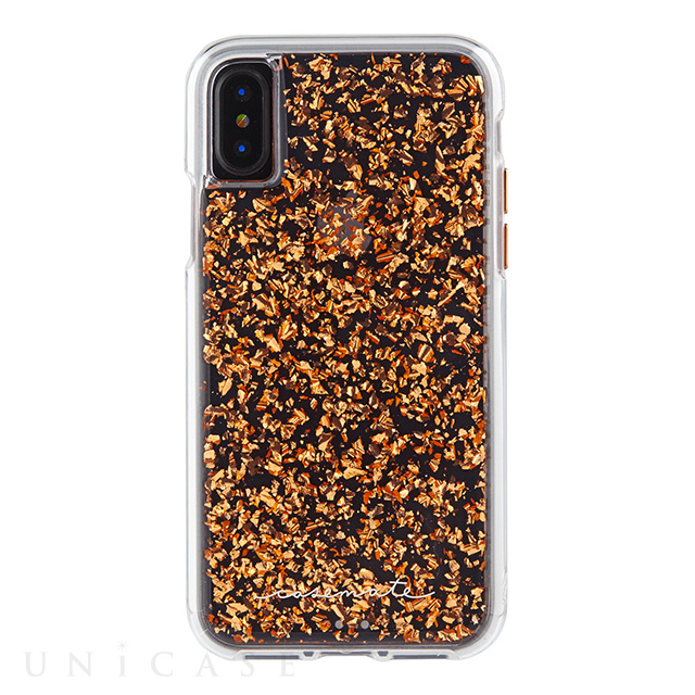 【iPhoneXS/X ケース】Karat Case (Rose Gold) 