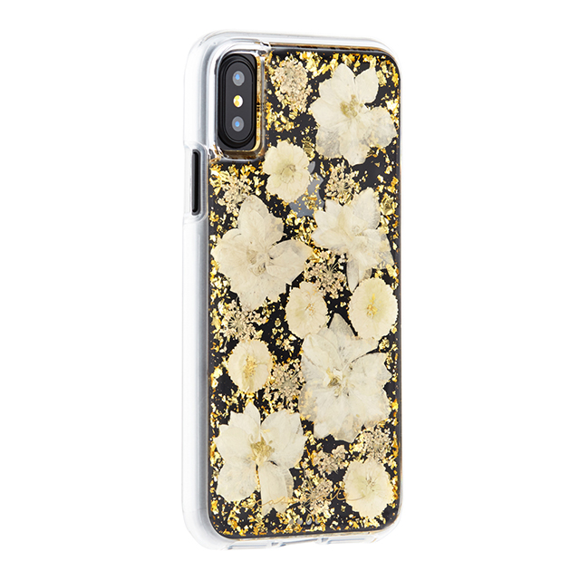 【iPhoneXS/X ケース】Karat Petals Case(Antique White)サブ画像