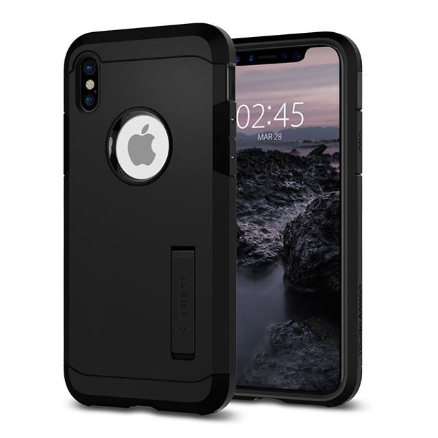 【iPhoneX ケース】Tough Armor (Matte Black)サブ画像