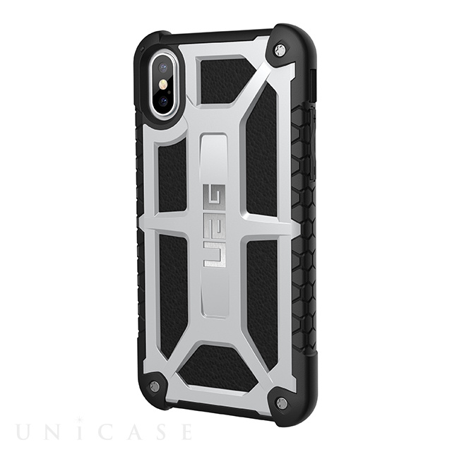 【iPhoneXS/X ケース】UAG Monarch Case (プラチナム)