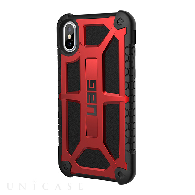 【iPhoneXS/X ケース】UAG Monarch Case (クリムゾン)