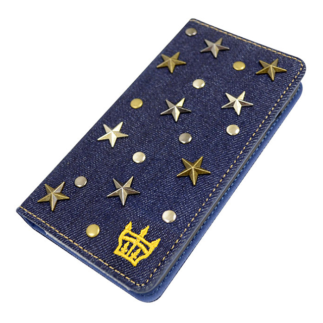 【iPhoneSE(第3/2世代)/8/7/6s/6 ケース】RODEO CROWNS スタースタッズ(デニム)goods_nameサブ画像