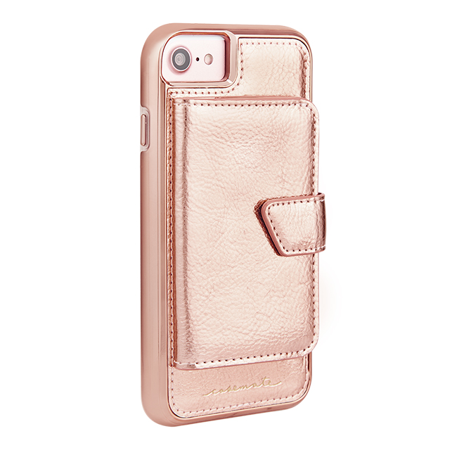 【iPhoneSE(第3/2世代)/8/7/6s/6 ケース】Compact Mirror Case (Rose Gold)goods_nameサブ画像