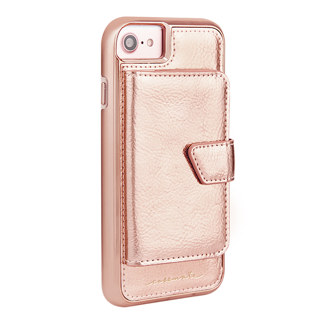 【iPhoneSE(第3/2世代)/8/7/6s/6 ケース】Compact Mirror Case (Rose Gold)サブ画像