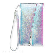 【iPhoneSE(第3/2世代)/8/7/6s/6 ケース】Wristlet Folio Case (Iridescent)